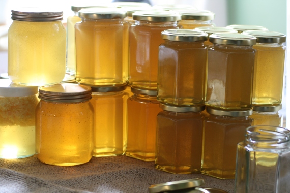 Honey jars for sale